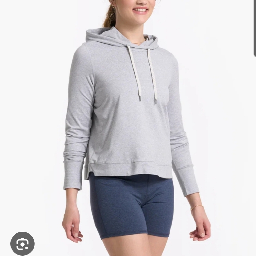 Vuori Halo Green Lightweight Pullover Hoodie
